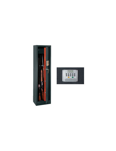CASSAFORTE TECHNOMAX ARMADI PORTAFUCILI combinazione Elettronica con Display LCD