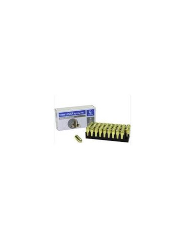 STV CARTUCCE SCORPIO CALIBRO 9 LUGER 9x19 FMJ 124grs Conf. da 50pz STV SKORPIO MUNIZIONI 9MM LUGER 124GR 50PCS FMJ COD: SV-9.124