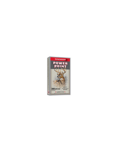 MUNIZIONI PER CARABINA WINCHESTER CALIBRO 300W POWER POINT 180GRANI
