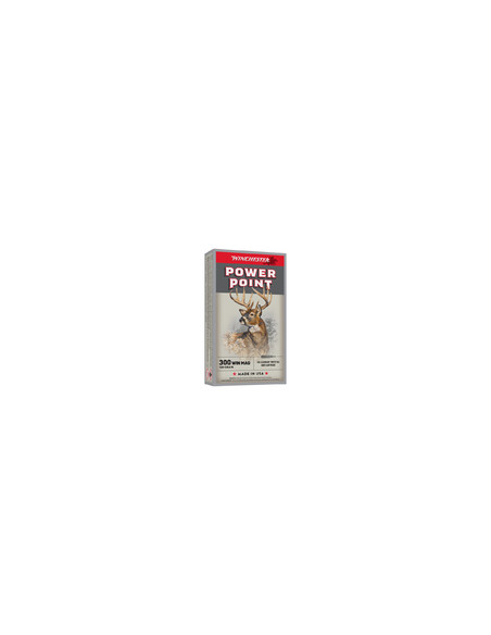 MUNIZIONI PER CARABINA WINCHESTER CALIBRO 300W POWER POINT 180GRANI