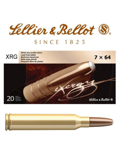 Sellier & Bellot cartucce munizioni calibro 7x64 158 GRANI MONOLITICHE
