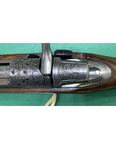 Carabina da caccia incisa Zoli Antonio AZ 1900 calibro  7x64 Stutzen inciso in legno calciatura