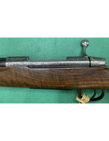 Carabina da caccia incisa Zoli Antonio AZ 1900 calibro  7x64 Stutzen inciso in legno calciatura