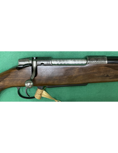 Carabina da caccia incisa Zoli Antonio AZ 1900 calibro  7x64 Stutzen inciso in legno calciatura