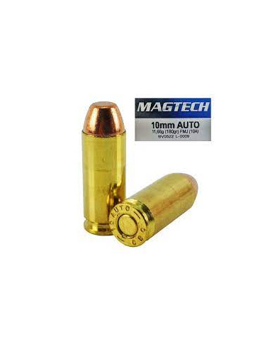 CARTUCCE MUNIZIONI CALIBRO 10 MM AUTO 180 GRANI 10A MAGTECH
