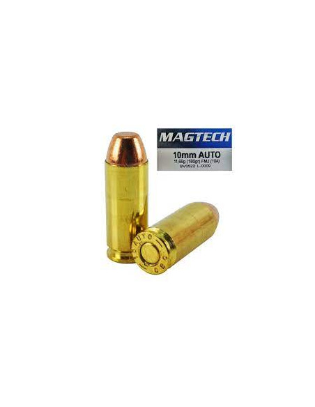 CARTUCCE MUNIZIONI CALIBRO 10 MM AUTO 180 GRANI 10A MAGTECH