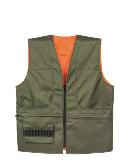 Dörr Giubbotto reversibile arancione/verde oliva, giubbotto da caccia da uomo codice 208400 taglia L