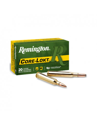 Cartucce colpi munizioni REMINGTON calibro 30-06 Core Lockt 180 gr. SP codice c00661a