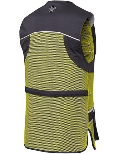 BERETTA Art. GT671 T1553 09SV Gilet da Competizione Traspirante Colore: Ghiaccio Grigio & Zolfo Primavera taglia M