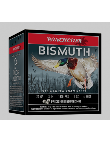 Cartucce munizioni Xpert Steel e Bismuth winchester bismuto calibro 20 numero 4 high velocity shot