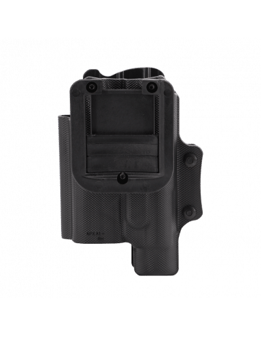 Ghost Fondina Civilian SF con Torcia Modello 17 19 22 23 Glock  in abs small frame glock gen 4 /5 codice CSFB01T FO000706