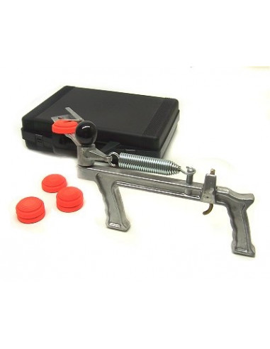 Macchina Lanciapiattelli manuale piccola Sagittario uno  a sgancio a pistola