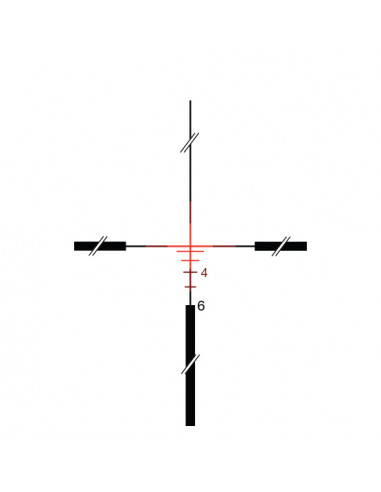 Trijicon ACOG 4×32 Scope Dual Illuminated Red Crosshair .223 Ballistic Reticle w/ TA51 Mount (TA31-CH)