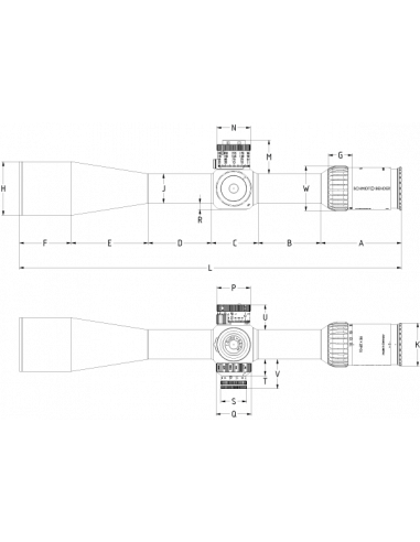 Ottica Schmidt & Bender 10-60x56