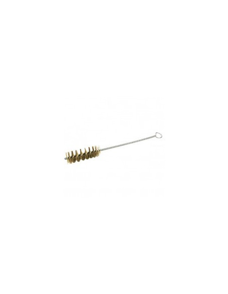 SCOVOLO IN BRONZO CALIBRO 9MM 38 357M X PISTOLA CON MANICO E ANELLO
