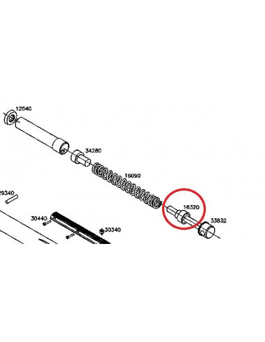 GAMO RICAMBIO CONICO PER CFX ROYAL- CF20/30 - HUNTER 440 - SHADOW COD. 16320