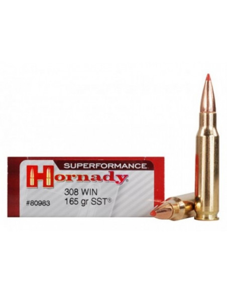Hornadi colpi munizioni cal.308 win SUPERFORMANCE 165gr SST 80983