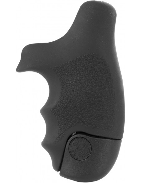 Hogue S&W J Frame Round Butt Centennial Bodyguard Rubber Grip Black 60020