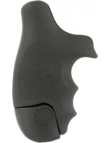 Hogue S&W J Frame Round Butt Centennial Bodyguard Rubber Grip Black 60020