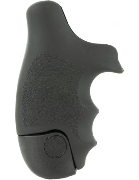 Hogue S&W J Frame Round Butt Centennial Bodyguard Rubber Grip Black 60020