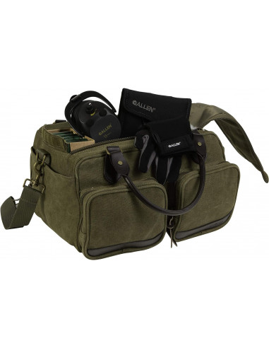 Allen 8244 North Platte Heritage Olive Heritage Series Vintage Bag borsa porta pistole per poligono e tempo libero codice 8244
