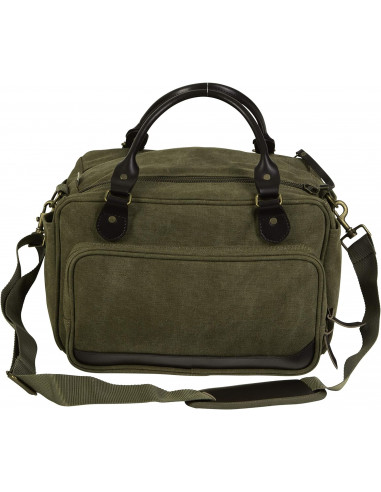 Allen 8244 North Platte Heritage Olive Heritage Series Vintage Bag borsa porta pistole per poligono e tempo libero codice 8244