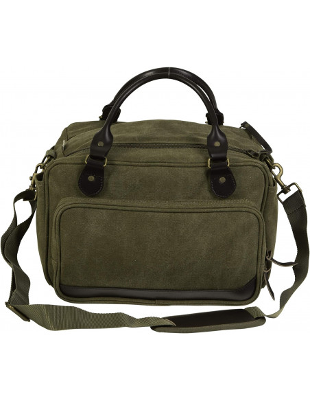 Allen 8244 North Platte Heritage Olive Heritage Series Vintage Bag borsa porta pistole per poligono e tempo libero codice 8244