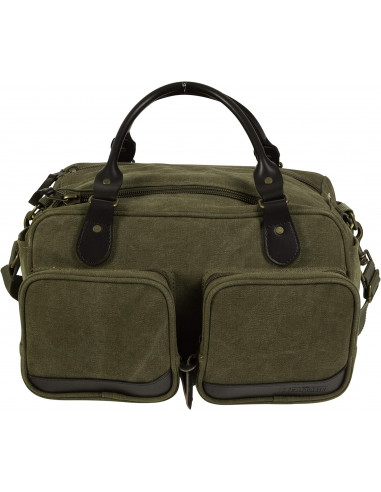 Allen 8244 North Platte Heritage Olive Heritage Series Vintage Bag borsa porta pistole per poligono e tempo libero codice 8244