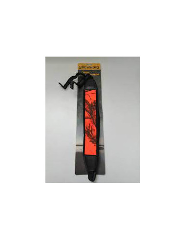 Browning cinghia bratella  Tracolla in Neoprene per Carabina sling rifle ns rtblz codice 12297 alta visibilita' arancione fluo