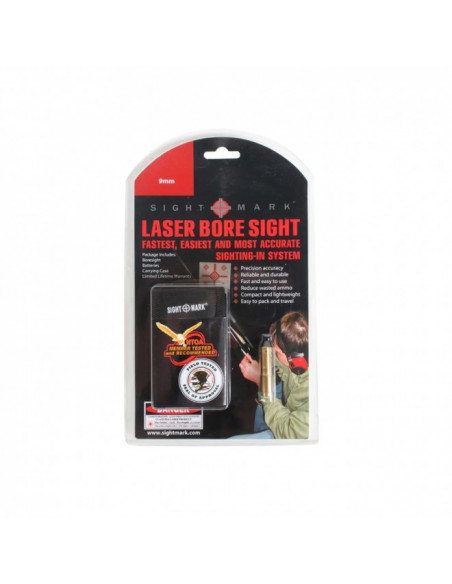 Cartuccia Collimatore laser Sightmark 9mm Luger art. SM39015 Sightmark 9mm Luger Boresight