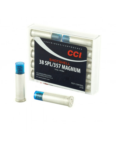Cartucce Munizioni a pallini  CCI 3738 38 Special/357 Magnum 1 colpi a pallini 38 spl 357 magnum 10 pezzi