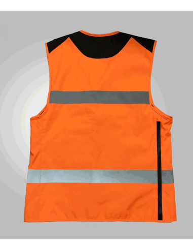 Gilet alta visibilità Konustex Gametop Reflex 0323 taglia 3 xl gilet per caccia cinghiale