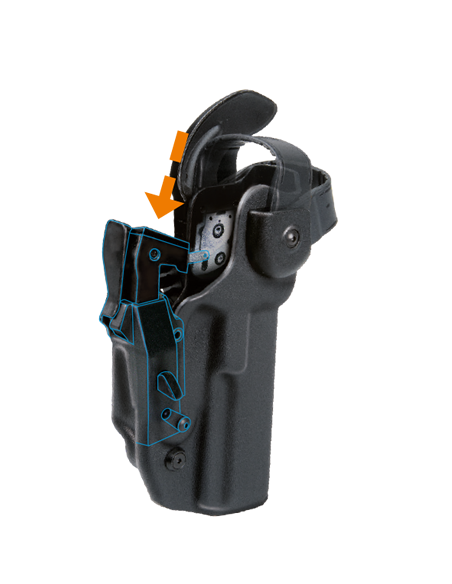Fondina radar 1957 per pistole Beretta 92-98 fs- M9-M9A1-M9A3-M9A4, 98G elite codice  6707mg-2406
