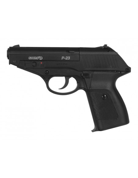 GAMO PISTOLA P-23 Cal. 4,5 mm Doppia Alimentazione BB / Pellets