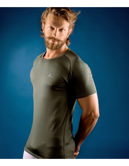 KONUS ABBIGLIAMENTO DA CACCIA/UNDERWEAR PROGAME-20 VERDE Codice: 0210 MAGLIA TERMICA T-SHIRT UOMO