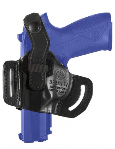 BERETTA FONDINA CUOIO PELLE NERA COMPATTA E01121 PER PISTOLA  PX4 SUBCOMPACT (DX) E01121