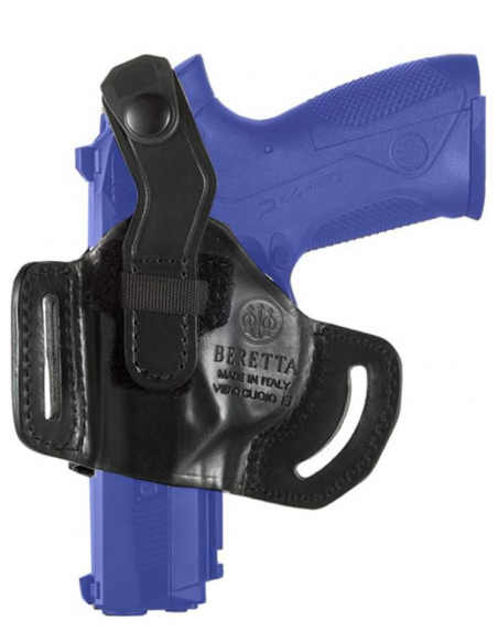 BERETTA FONDINA CUOIO PELLE NERA COMPATTA E01121 PER PISTOLA  PX4 SUBCOMPACT (DX) E01121