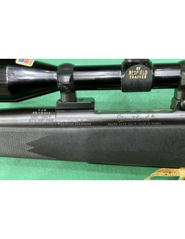 Weatherby Mark V cal. 270 Weath. Mag. ottica Redfield