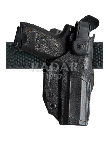 FONDINA MANCINA  RADAR 1957 PER PISTOLA BERETTA APX A1 5 LIVELLI DI SICUREZZA CON PASSANTE