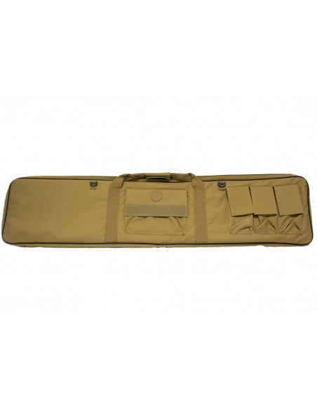 DV BORSA FUCILE PORTA OTTUCA E ACCESSORI B130 TAN 130cm COD: DV-B130TAN CATEGORIE: FODERI - BORSE, ACCESSORI ARMI