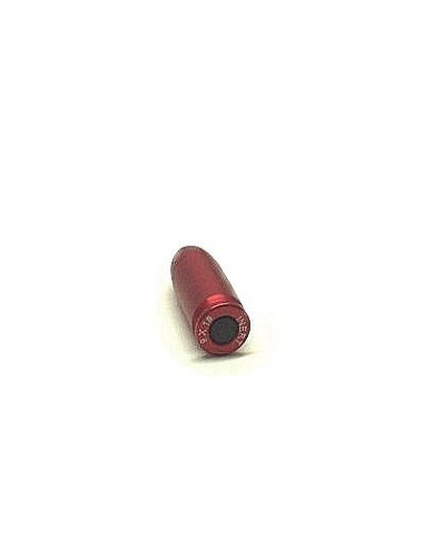 Salvapercussori calibro 9x19 rosso con foretto per inserire cordina porta chiavi