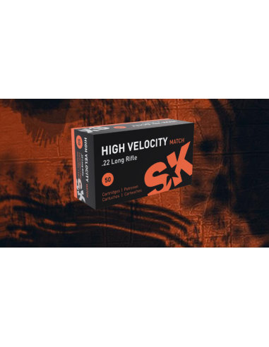 Cartucce Munizioni calibro 22lr Lapua SK High Velocity Match