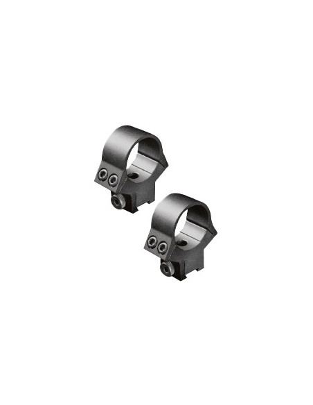 Attacchi Anelli per carabine ad aria compressa  Stoeger alti 25,4 mm   Rings High - 1" per slitte 11 mm