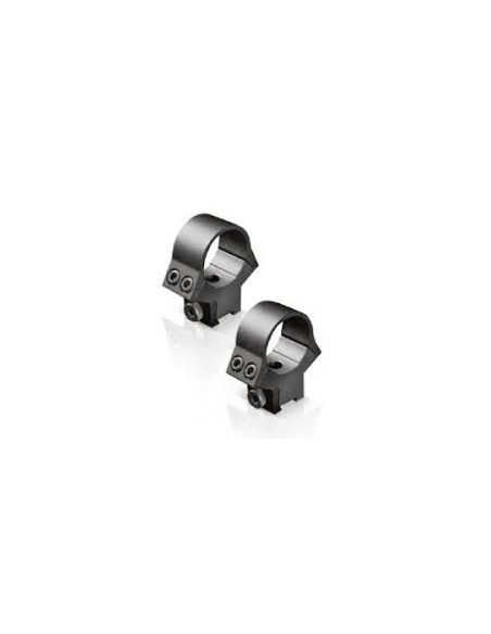 Attacchi Anelli per carabine ad aria compressa  Stoeger alti 25,4 mm   Rings High - 1" per slitte 11 mm