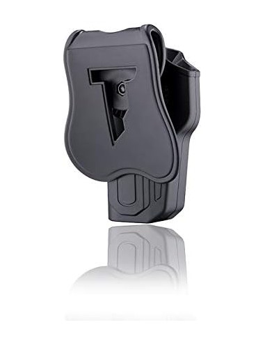 CYTAC Fondina tattica di sicurezza di livello II | Adatto a Beretta 92 / 92 FS | GIRSAN Regard MC | R-Defender Serie G3 | CY-T92
