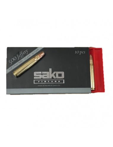 Cartucce Munizioni Sako calibro 500 leffery 535 grani 34,7 gram 10 pezzi
