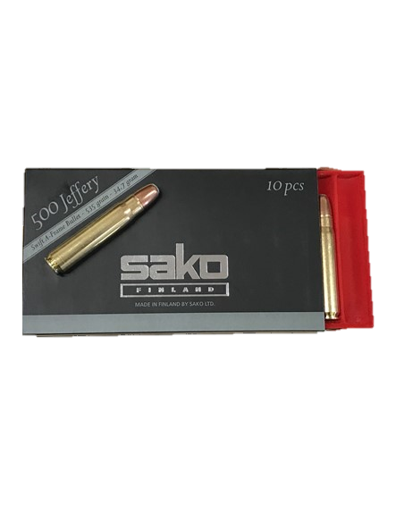 Cartucce Munizioni Sako calibro 500 leffery 535 grani 34,7 gram 10 pezzi