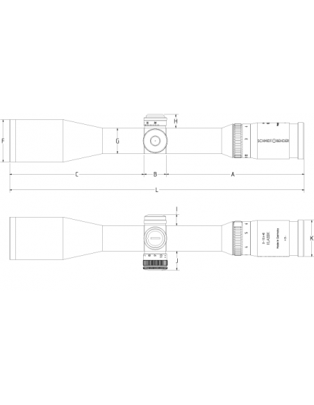 Ottica Schmidt & Bender 3-12x42 Klassik LM P3L BDC H riflescope Brand: Schmidt & Bender Product Code: 645-811-882-40-05A02
