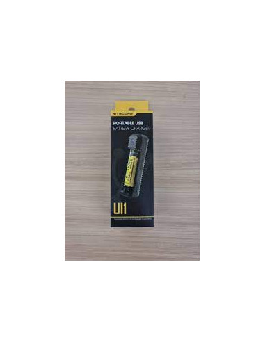 Carica batteria per clip on pard 940 singolo nt u11 Nitecore UI1 USB Charger, for 18650, 21700, 18350, 20700 etc Batterie