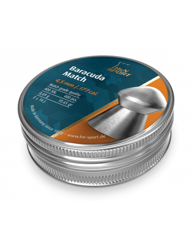 Pallini piombini H&N-Sport Baracuda Match 4.52mm 0.69g/10.65gr (400pz)